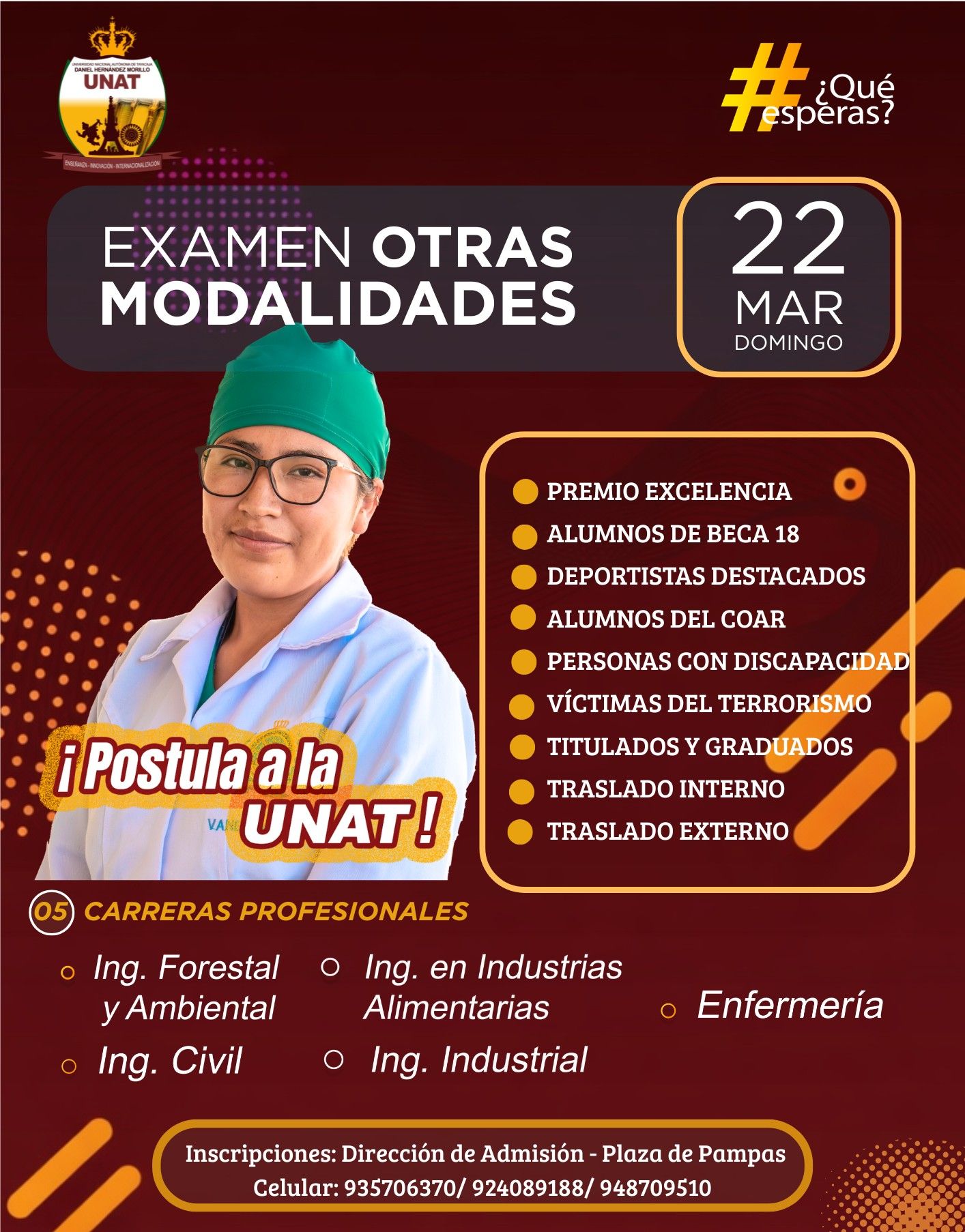 Examen de Admisión